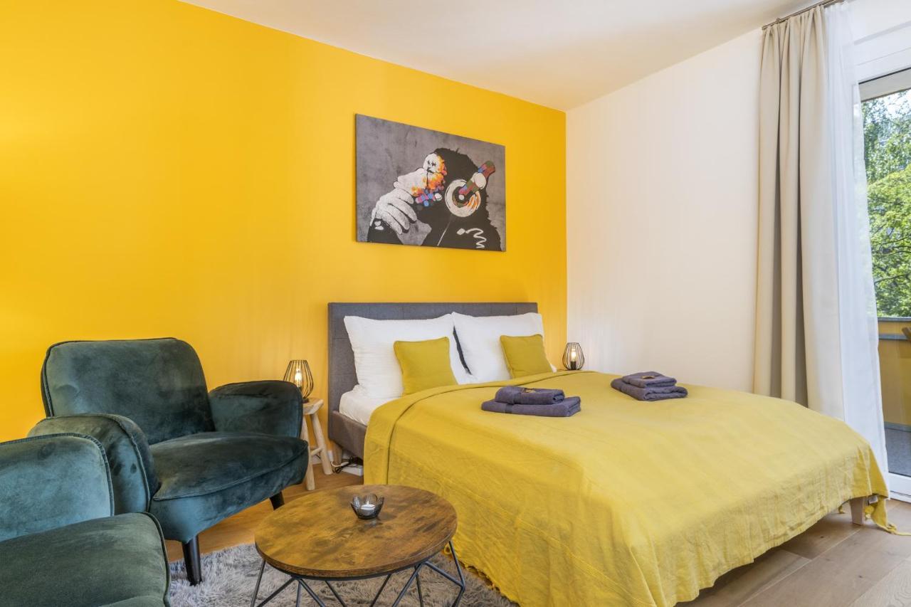 Free Living - Jungle Design Apartments, Zentrum, Parkplatz, Kueche, Wlan 볼프스부르크 외부 사진