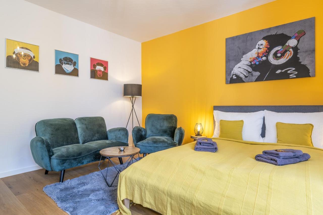Free Living - Jungle Design Apartments, Zentrum, Parkplatz, Kueche, Wlan 볼프스부르크 외부 사진